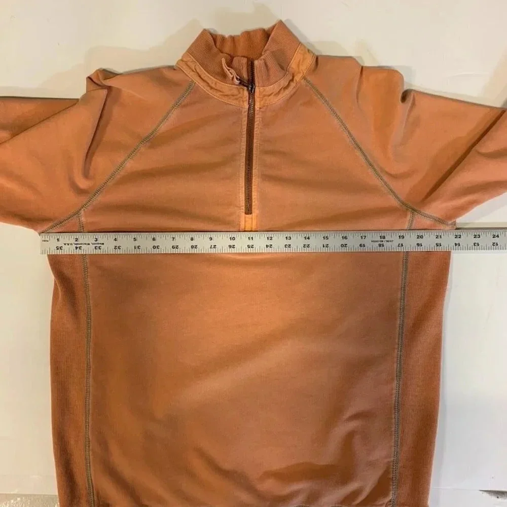 Tommy Bahama Jeans Men's 1/4 Zip Long Sleeve‎ Cotton Pullover Size S - Picture 8 of 10